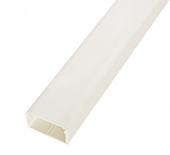 SPL Кабель-канал с перегородкой, настенный 40x20 пластик чисто-белый 040011S