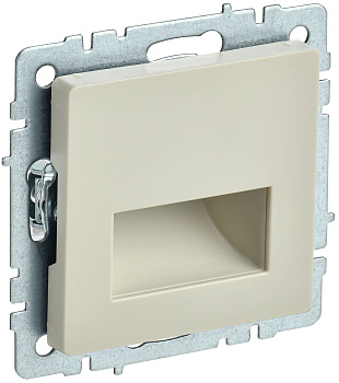 IEK BRITE BASE Бежевый Подсветка LED встраив ПЛ20-БрКр