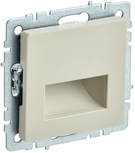 IEK BRITE BASE Бежевый Подсветка LED встраив ПЛ20-БрКр