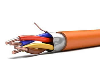 Кабель связи сигнальный медь КПСЭнг(А)-FRLS 4 скрут. оранжевый ГОСТ КПСЭнг(А)-FRLS 2*2*0,5