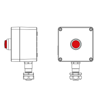 DKC CPE-A-12-(1xLR(250))-1xKAEPM2MHK-20(C)1Ex d e IIC Т5 Gb / Ex tb IIIC T95°C Db IP66