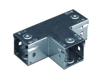 DKC Ответвитель глухой горизонтальный Т-образный 50х50, цинк-ламельный