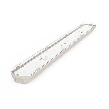 Varton Светодиодный светильник промышленный класс защиты IP65 1300х135х100 мм 25 ВТ 6500 K с прозрачным рассеивателем V1-I0-70200-03000-6502565