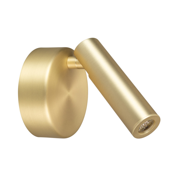 Arlight Светильник SP-BED-NB-R90-3W Warm3000 (GD, 20 deg, 230V) (IP20 Металл, 3 года) 033061