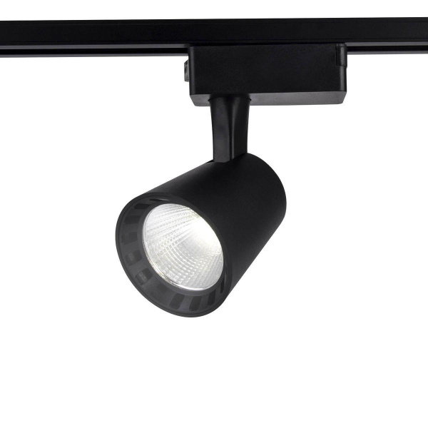 Ambrella Трековый однофазный светодиодный светильник GL5977 BK черный LED 15W 4200K 24° Ambrella Трековый однофазный светодиодный светильник GL5977 BK черный LED 15W 4200K 24°