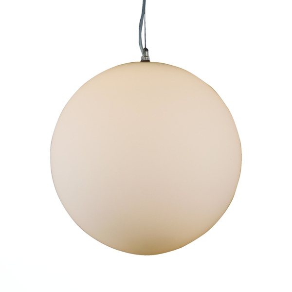 ST LUCE SL290.553.01 Светильник подвесной  Никель/Белый E27 1*40W