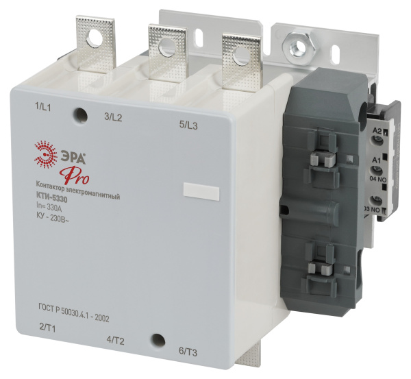 ЭРА Контактор КТИ-5330 PRO KKT50-330-230-10-E 330А 230В/АС3