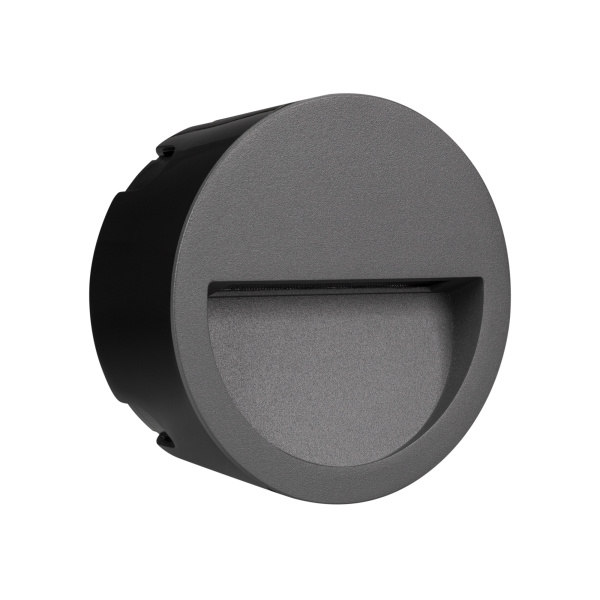 Arlight Светильник LTD-TRAIL-R115-4W Warm3000 (GR, 65 deg, 230V) (IP65 Металл, 3 года) 029962