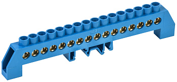 IEK Шина N ноль в комб DIN-изол Стойка ШНИ-8х12-16-КС-С