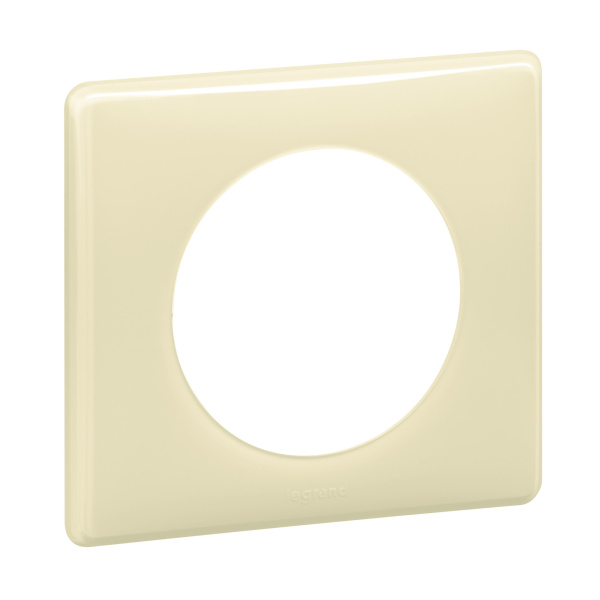 Legrand Celiane2 Слоновая кость глянец Рамка 1-я (2 мод) 066621