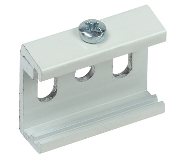 IEK LIGHTING PRO Комплект для накладного монтажа шинопровода белый LPK0D-KNM-K01