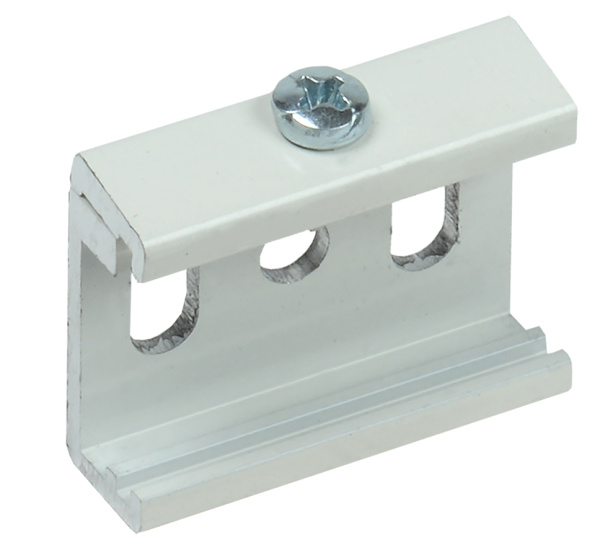 IEK LIGHTING PRO Комплект для накладного монтажа шинопровода белый LPK0D-KNM-K01