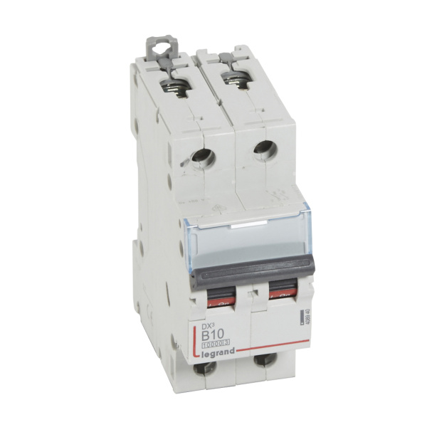 Legrand DX3 Автоматический выключатель 2P 10A (B) 10kA/16kA 408940