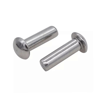 Tech-Krep Заклепка алюминиевая с полукгруглой головой  2,5х8 ГОСТ 10299-80 (40 шт)- пакет 144211