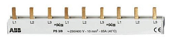 ABB PS3/9 Шина 3Р к. 9мод.63А 2CDL231001R1009