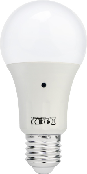 Horoz Electric 001-068-0010 10W 4200K E27 170-240V Светодиодная лампа с датчиком освещенности DARK-10 HRZ33002812