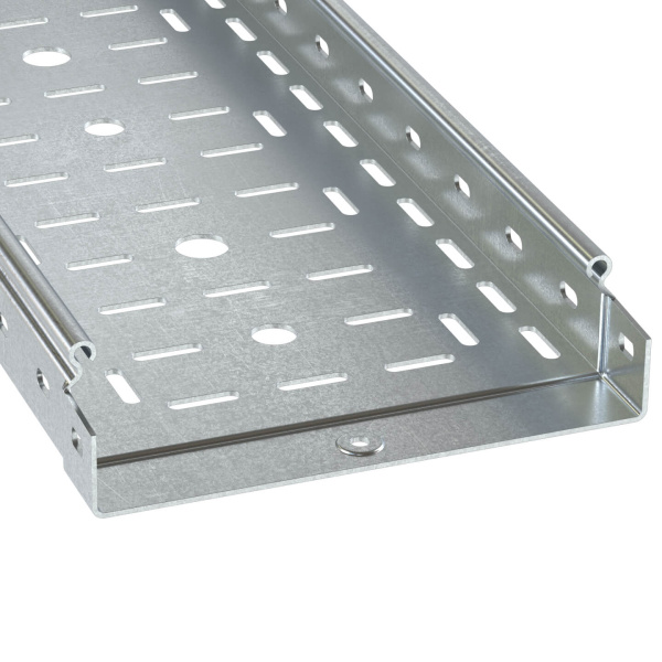 DKC Лоток перфорированный 150х50 L 3000 толщ. 1,2 мм, цинк-ламельный