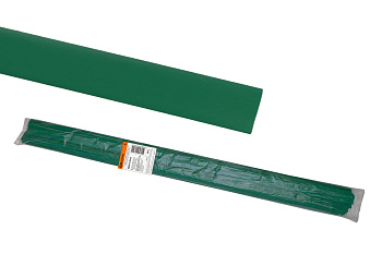 TDM Термоусаживаемая трубка ТУТнг 12/6 зеленая по 1м (50 м/упак) SQ0518-0225