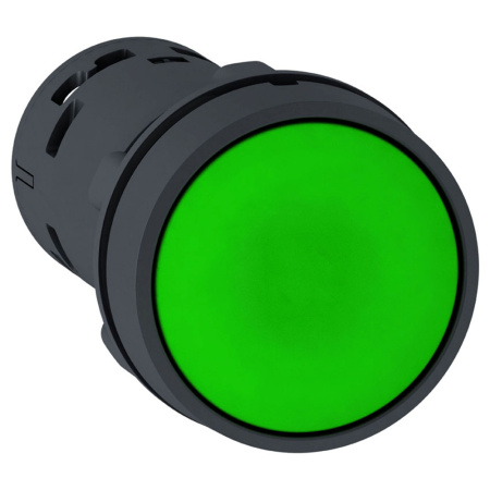 SE XB7 Кнопка 22мм зеленая с возвратом 1НО XB7NA31