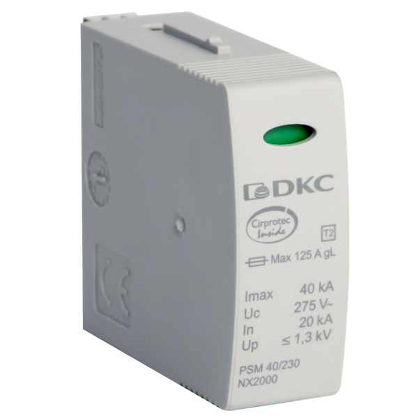 DKC Сменный модуль к УЗИП, класс II, L-N