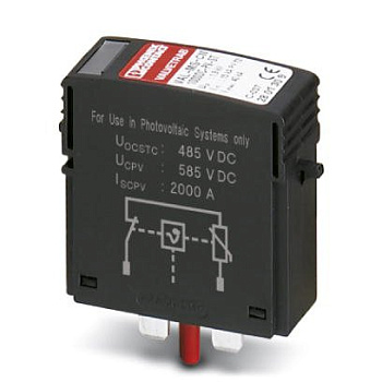 Phoenix Contact VAL-MS 1000DC-PV-ST/4 Штекерный модуль для защиты от перенапряжений, тип 2 1019121