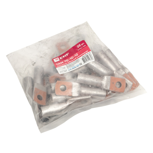 Купить EKF PROxima Наконечник алюмомедный ТАМ 70-10-12