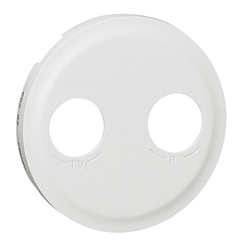 Legrand Celiane Бел Накладка TV-FM розетки 068283
