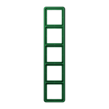 JUNG CD Зеленая Рамка 5-ая ударопрочная CD585WUGN