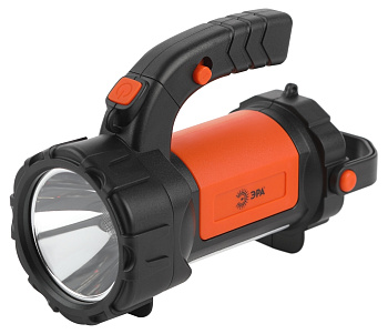 ЭРА Светодиодный фонарь PA-606 прожектор аккумуляторный 5 Вт, литий, поворотная ручка, Альфа
