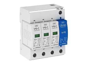 OBO Bettermann УЗИП для силовых сетей 3+NPE (Класс II+III), 280 В 5094920