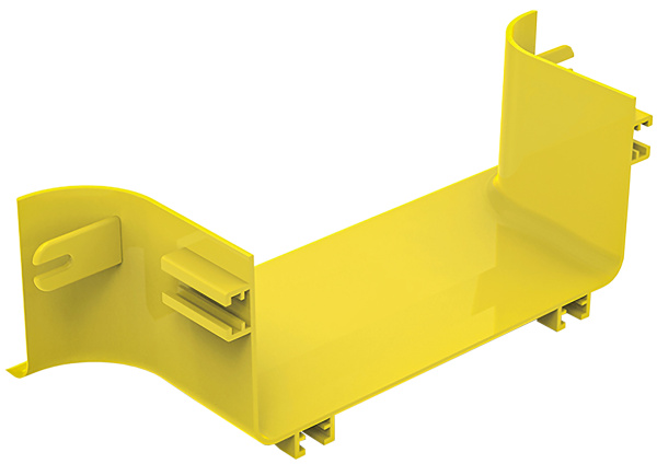 IEK ITK Накладка торцевая опт. лотка 240мм DS-240-LL26E