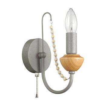 Lumion 5294/1W LOFTI LN23 серый Бра с выкл. E14 1*60W 220V ZULA