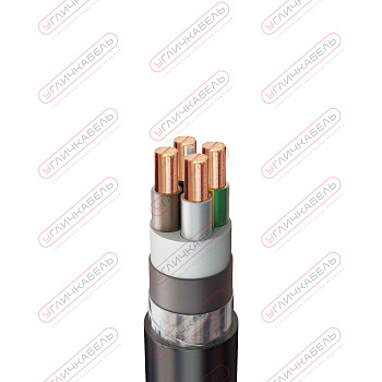 Кабель силовой бронированный ПвБШвнг(A) -LS 4х4 ок(N)-1 Угличкабель PLLSA140400110000000
