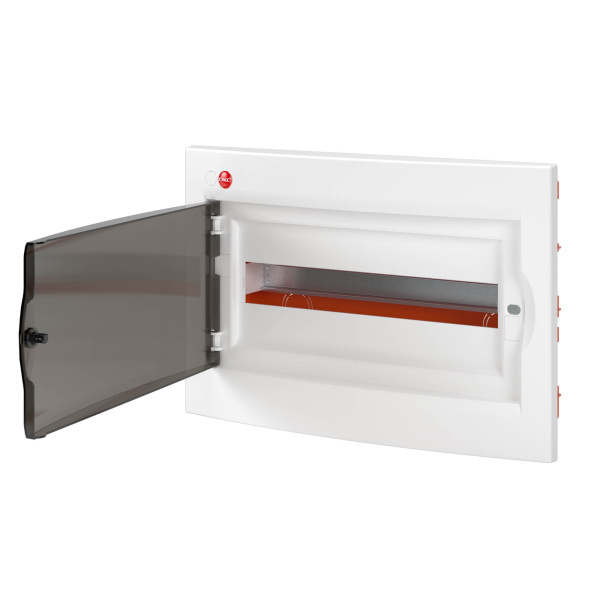 Купить DKC Щиток встраив. с дверцей, 18мод., IP 41, белый