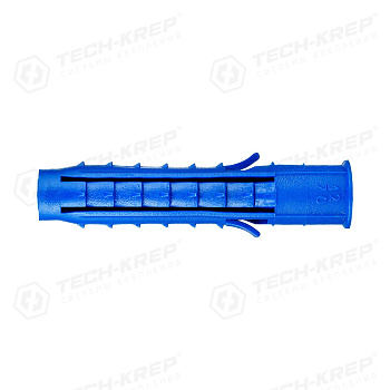 Tech-Krep Дюбель распорный Чапай 12х70 шипы+усы (полипропилен) (8 шт) - пакет 111126