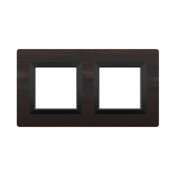 Купить DKC Рамка из натурального дерева, "Avanti", венге, 2 поста (4 мод.)