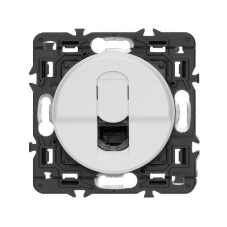 Купить Legrand Celiane Бел Накладка компьютерной 1-ой розетки 068251
