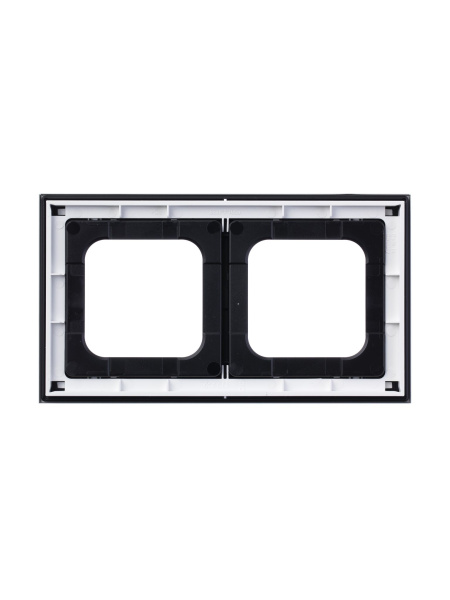 Купить ABB Axcent металл/титан Рамка 2-постовая 2CKA001754A4699