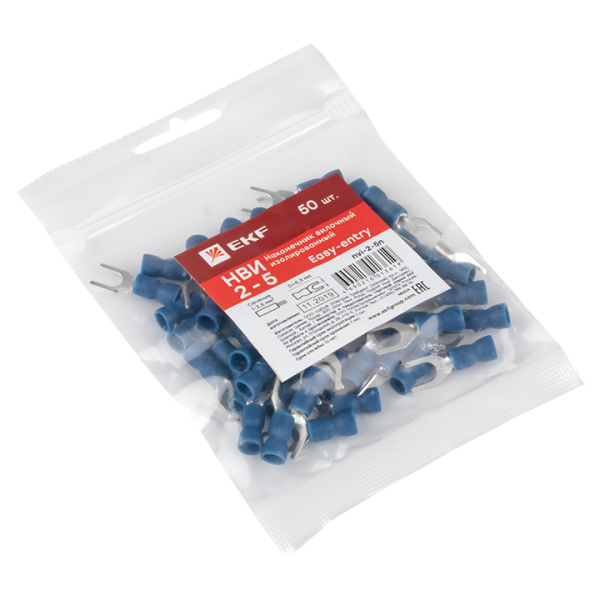 Купить EKF PROxima Наконечник вилочный изолированный НВИ 2.5-5 (50шт.)