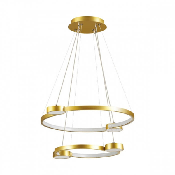 Lumion 5247/79L LEDIO LN23 матовое золото Светильник подвесной диммир. с ДУ LED 79W 4088Лм 220V SHERIDAN