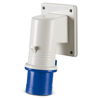 DKC Вилка панельная с наклоном IP44 32А 2P+E 250В