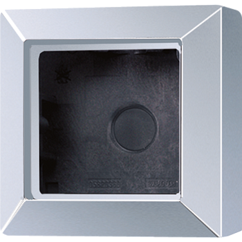 JUNG AS 500 Алюминий Коробка для накладного монтажа 1-кратная AS581AAL