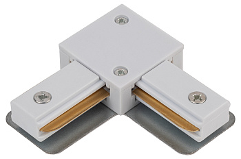 ЭРА Коннектор TR-1PA-LС-WH L-образный для однофазного шинопровода белый