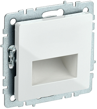 IEK BRITE BASE Белый Подсветка LED встраиваемая ПЛ20-БрБ