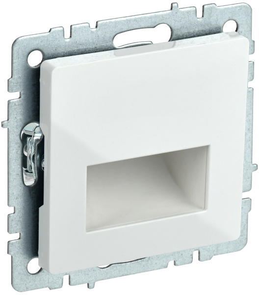 IEK BRITE BASE Белый Подсветка LED встраиваемая ПЛ20-БрБ