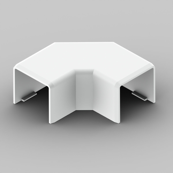 Kopos Поворот на 90 гр. LHD 20X20 8623 (HB) (Цвет Белый) 8623_HB