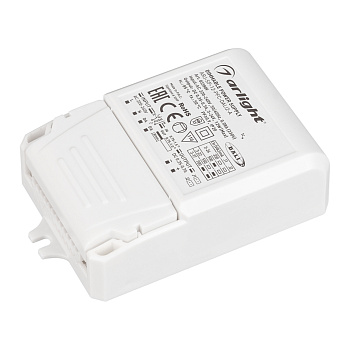Arlight Блок питания ARJ-SP-12-PFC-DALI2-A (12W, 3-24V, 0.35-0.7A) (IP20 Пластик, 5 лет) 033809