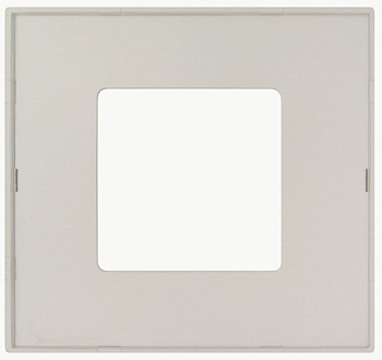 Simon 27 Play Серая прозрачная Рамка-декор 4-ая 2700647-112