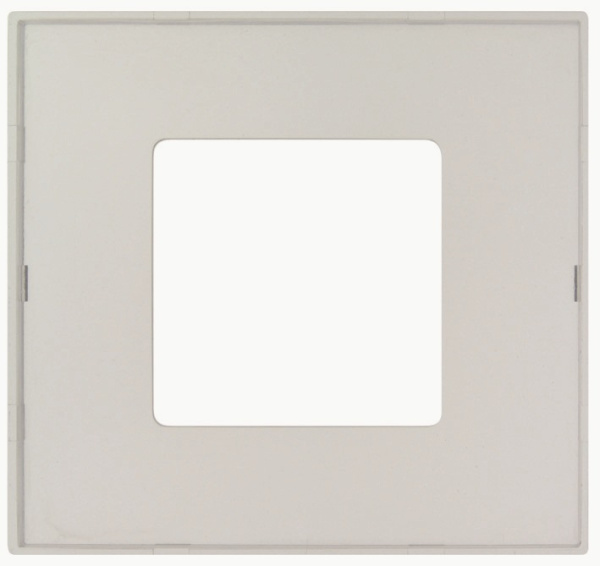 Simon 27 Play Серая прозрачная Рамка-декор 4-ая 2700647-112