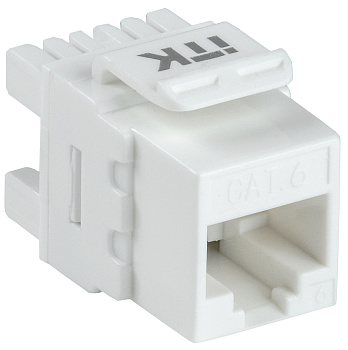 IEK ITK Модуль Keystone Jack категория 6 UTP 110 IDC 180 град. CS1-1C06U-12